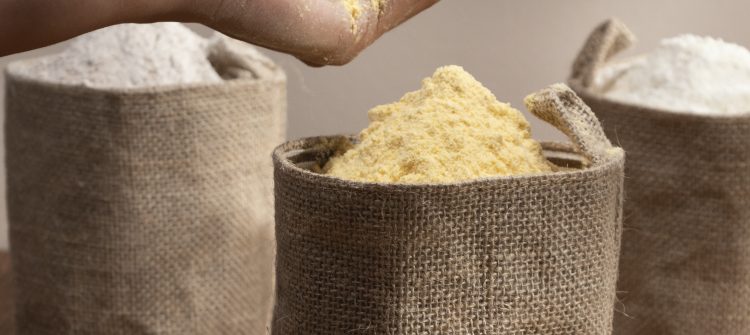 ingredient bags full flour