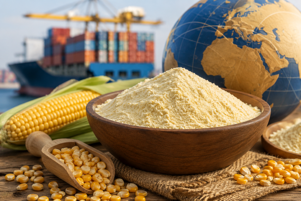 Why Are International Buyers Choosing Indian Corn Flour Suppliers?
